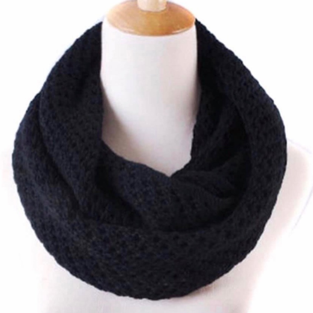 Brand New Black Infinity Scarf